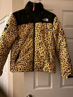 Puffer Cheetah print large fits a medium- -I’m moving- trying to make $