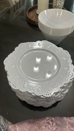Charger plates
