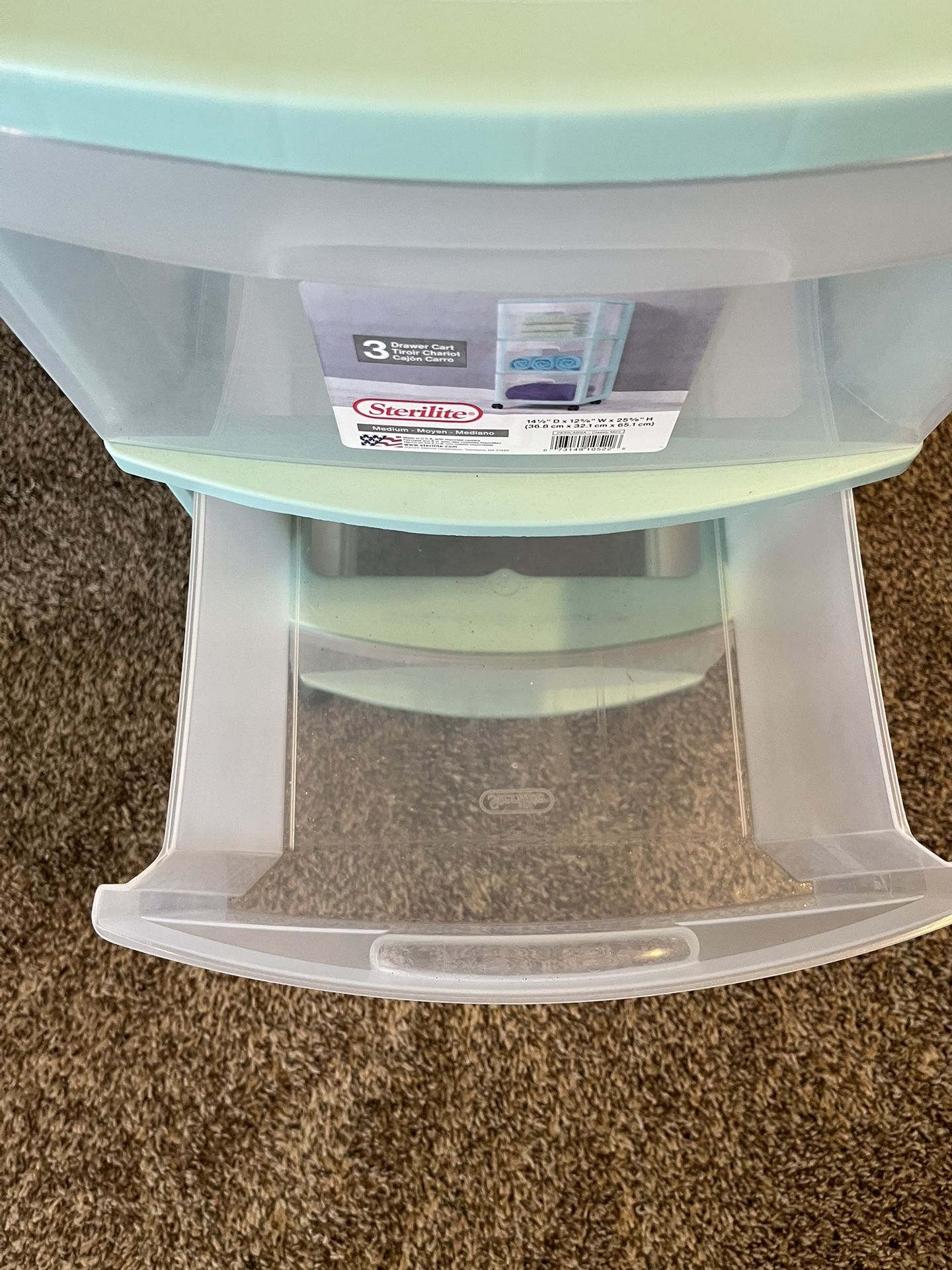 A storage container flushing pick up