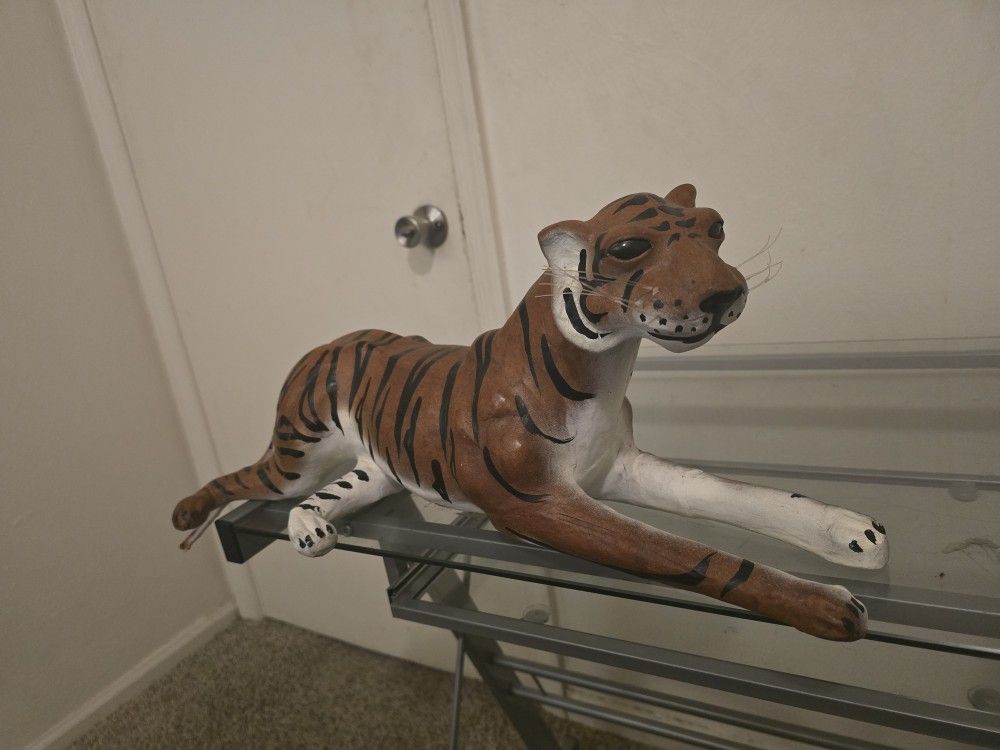 🐯Handcrafted Ceramic Tiger Sculpture🐯