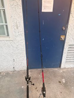 2 spinning rod reels
