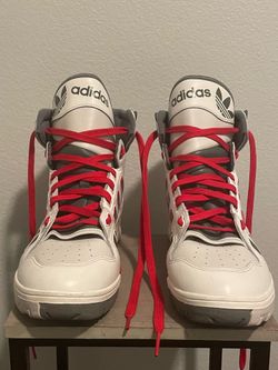 Adidas x Kid Cudi Torsion Artillery High “Wyld Stallyns” White Red Men’s Size 10