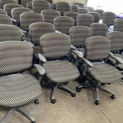 30 Haworth Office Rolling Computer Chairs For Only $30 Ea! 