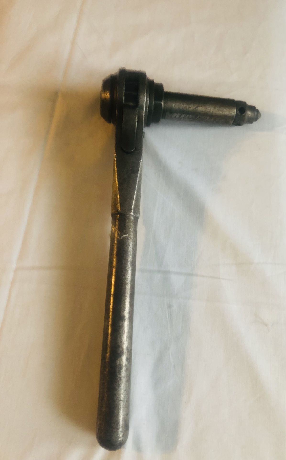 Antique Ratchet Made In Chicago Cast Iron Works Great