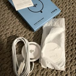 Mag-Safe Charger 2 Pack,Qi2 Certified 15W Magnetic Wireless Charger Fast Charging Pad for iPhone 17 16 15 14 13 12&Airpods Pro 4 3 2&Samsung Galaxy S2