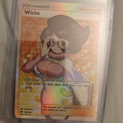 Pokemon Wicke Full Art Card