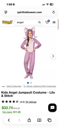Angel (stitch) children’s large