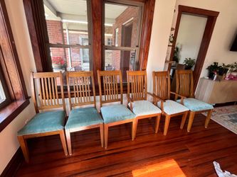 Dining table and chairs