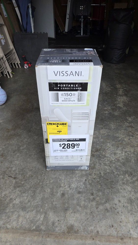 Vissani Portable AC 5000Btu/h
