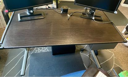 Office desk with a drawer.  55”x 28.5”