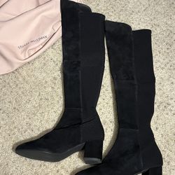 Stuart Weitzman Gillian Over the Knee Boot Women Sz 4