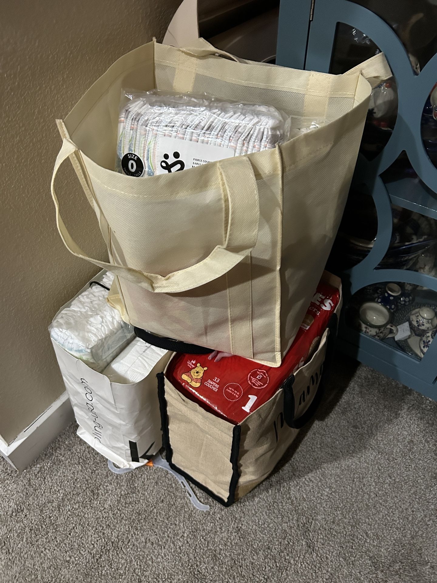 Diapers Newborn & Size 1