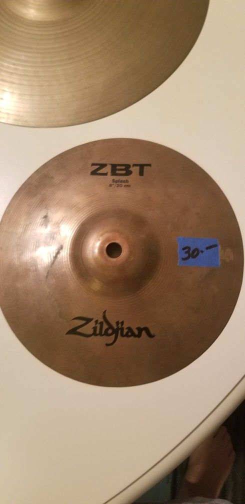 Cymbals : Splash Cymbals 8, 10, 12