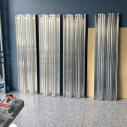 4  - 15”x57” Aluminum Storm Panels