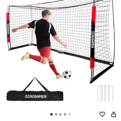 12X6FT/6X4FT Soccer Goal, Portable Soccer Goals