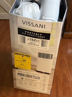 Vissani Portable Air Conditioner 5000 BTU