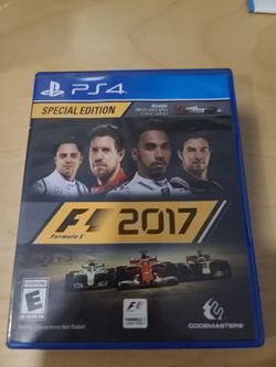 Playstation 4 game  formula 1 2017
