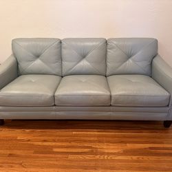 Leather Sofa & Love Seat