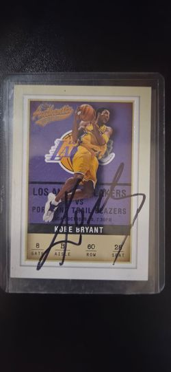 Kobe Bryant Basketball card