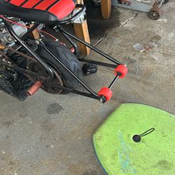 Mini Bike Wheelie Bar