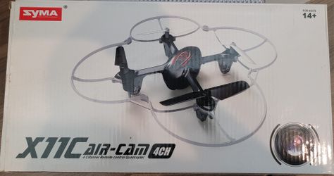 Syma X11C Air-Cam 4CH Remote-Control Quadcopter Drone