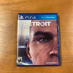 PS4 Detroit : Become Human Game