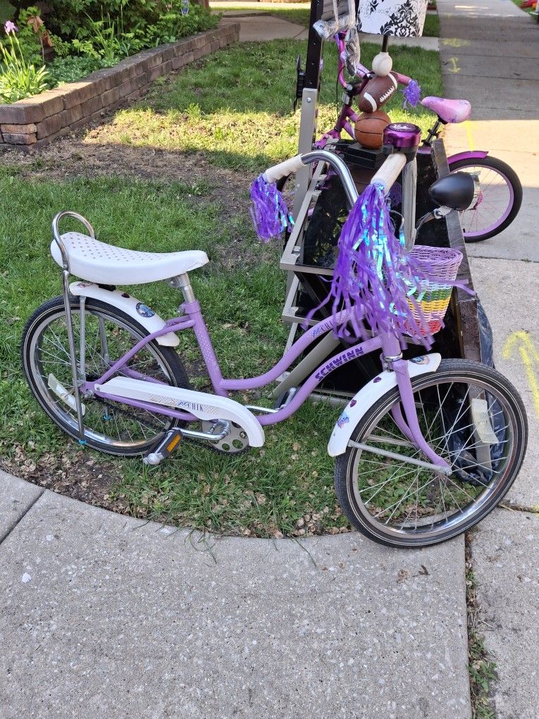 Purple Girls Bike