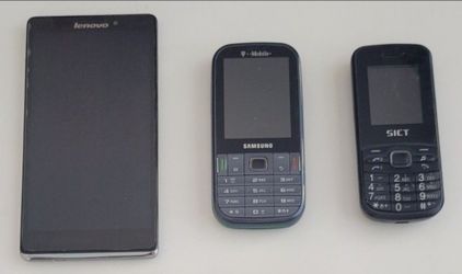 Used cell phones (basic, not smart phones)