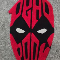 Hand Tufted Custom Deadpool Rug