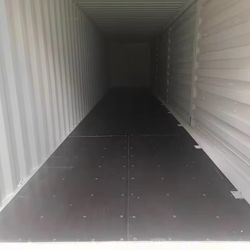 Shipping Container Interior Clean