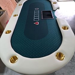 8ft Custom Poker Table 
