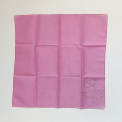 Pink Rhinestone Balloon Dog Bandana