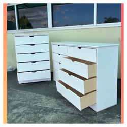 Dresser / Five and eight drawers dresser