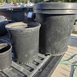 Pots 1,2,3,5,15gallons