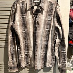 Versace collection trend men's long sleeve shirt 16/41