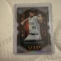 bowman 2025 charlie condon vip