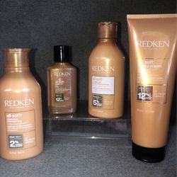 Brand NEW! 🔘   Redken Hair Care Products - all soft (((PENDING PICK UP TODAY)))