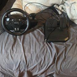 Dolio steering Wheel And Pedals