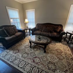 Sofa and Loveseat Set - Ashley Free