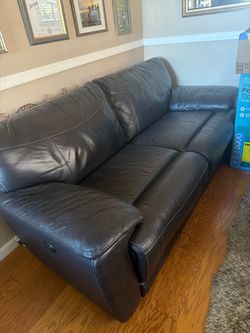Amazing soft leather recliner sofa