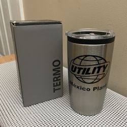 NEW Termo Thermos Insulated Travel Coffee Cup Water Bottle Utility Mexico Plant