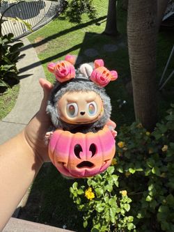 Pink/orange Pumpkin For Labubu