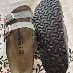Brand new Birkenstock sandals: 1 pair size 9 men’s; 2nd pair size 10 men’s