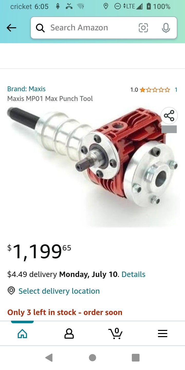 Maxis MP01 Max Punch Tool