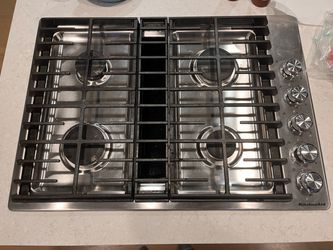 KitchenAid gas cooktop