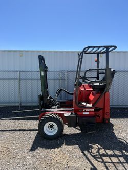 2000 MOFFETT M4000 PIGGYBACK FORKLIFT