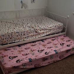 Trundle Bed 2 Twin ( Mattresses Not Included )