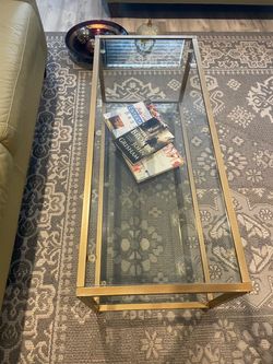 Gold Cocktail Table