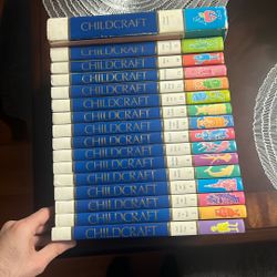 Book Collection ( Childcraft ) ALL 15 Books + Dictionary 