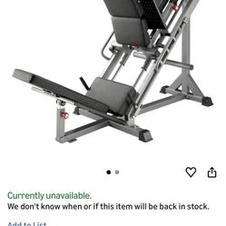 BodyCraft Leg Press / Hack Squat Machine – Heavy Duty Commercial Grade
